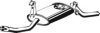 VW 861253409H End Silencer